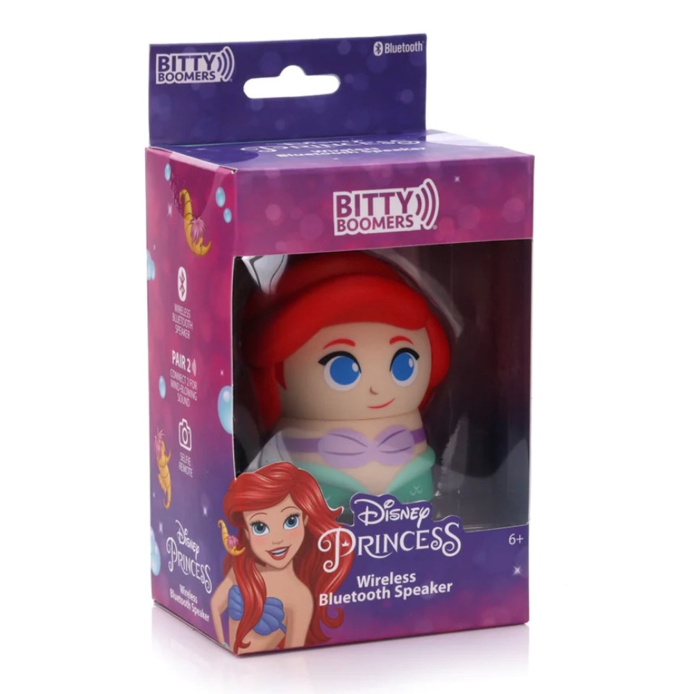 NIB Bitty Boomers Little Mermaid/Ariel Bluetooth Speaker